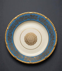 Paragon Porcelain Blue Decorative Plate